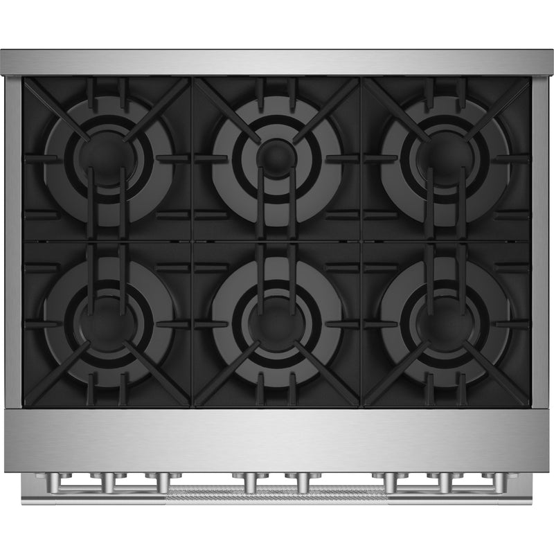 JennAir 36-inch Freestanding Gas Range with JennAir® Culinary Centre JGRP436HL IMAGE 2