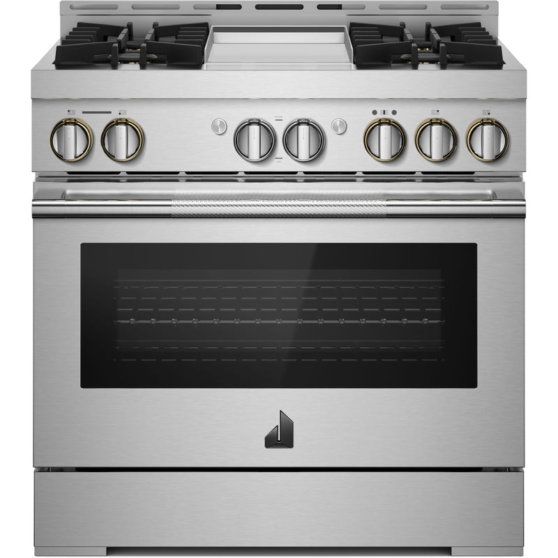 JennAir 36-inch Freestanding Gas Range with JennAir® Culinary Centre JGRP536HL IMAGE 1