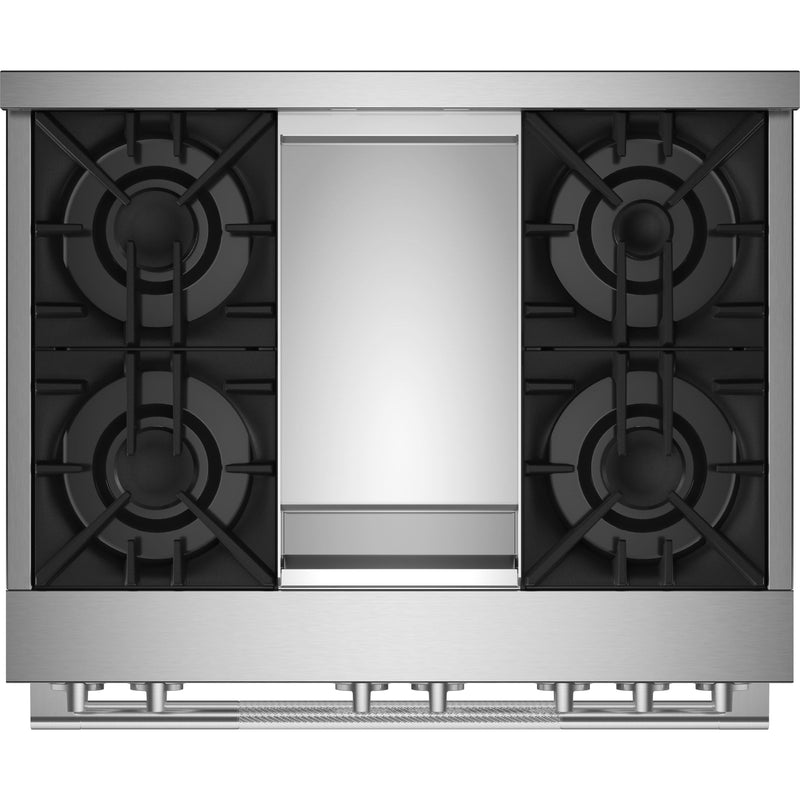 JennAir 36-inch Freestanding Gas Range with JennAir® Culinary Centre JGRP536HL IMAGE 2