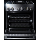 JennAir 30-inch Freestanding Dua-Fuel Range with JennAir® Culinary Centre JDRP430HL IMAGE 2