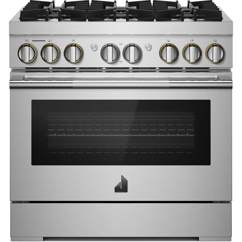 JennAir 36-inch Freestanding Dua-Fuel Range with JennAir® Culinary Centre JDRP436HL IMAGE 1