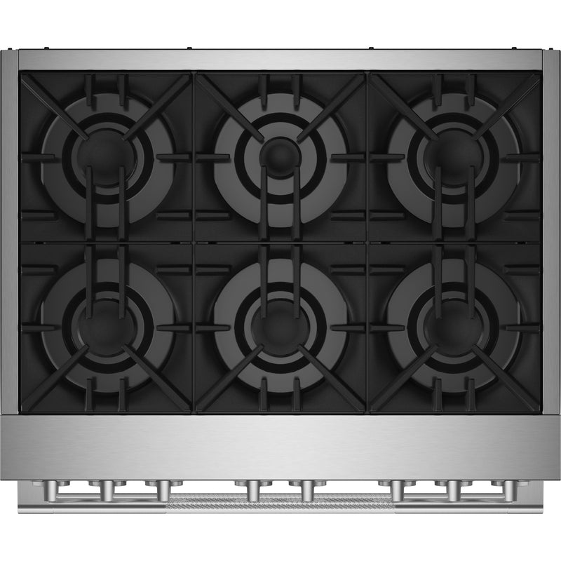 JennAir 36-inch Freestanding Dua-Fuel Range with JennAir® Culinary Centre JDRP436HL IMAGE 3