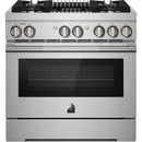 JennAir 36-inch Freestanding Dua-Fuel Range with JennAir® Culinary Centre JDRP636HL IMAGE 1