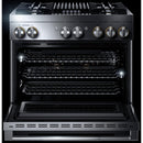 JennAir 36-inch Freestanding Dua-Fuel Range with JennAir® Culinary Centre JDRP636HL IMAGE 2