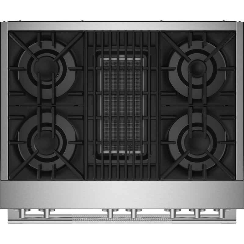 JennAir 36-inch Freestanding Dua-Fuel Range with JennAir® Culinary Centre JDRP636HL IMAGE 3