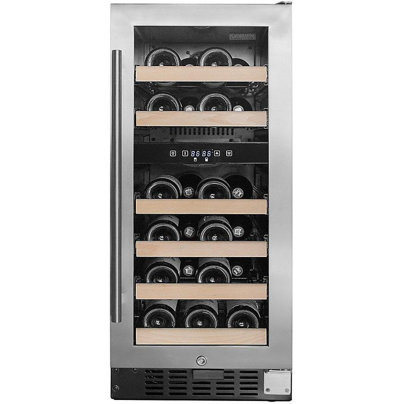Cavavin 23-Bottle Classika Collection Wine Cellar with 2 Temperature Zones C-023WDZ-V4 IMAGE 2