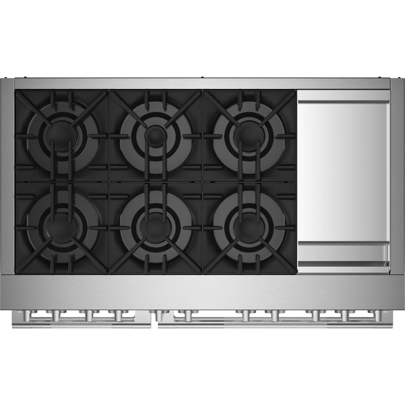JennAir 48-inch Freestanding Dua-Fuel Range with JennAir® Culinary Centre JDRP548HL IMAGE 2
