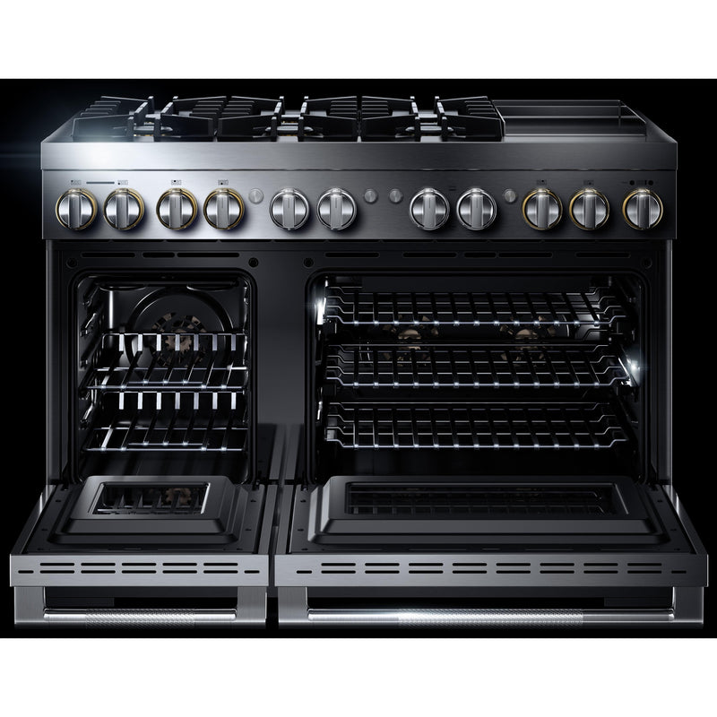 JennAir 48-inch Freestanding Dua-Fuel Range with JennAir® Culinary Centre JDRP548HL IMAGE 3