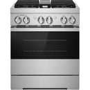 JennAir 30-inch Freestanding Dual-Fuel Range with JennAir® Culinary Centre JDRP430HM IMAGE 1