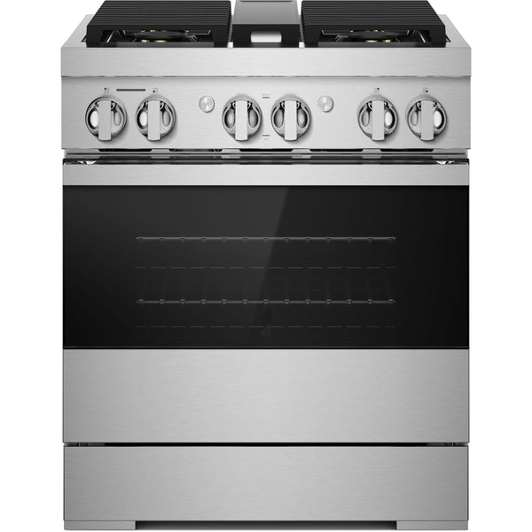 JennAir 30-inch Freestanding Dual-Fuel Range with JennAir® Culinary Centre JDRP430HM IMAGE 1
