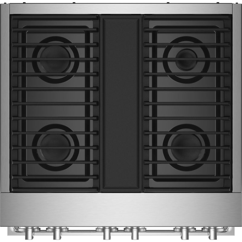 JennAir 30-inch Freestanding Dual-Fuel Range with JennAir® Culinary Centre JDRP430HM IMAGE 3