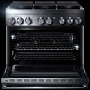JennAir 36-inch Freestanding Dua-Fuel Range with JennAir® Culinary Centre JDRP436HM IMAGE 2
