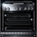 JennAir 36-inch Freestanding Dua-Fuel Range with JennAir® Culinary Centre JDRP536HM IMAGE 2