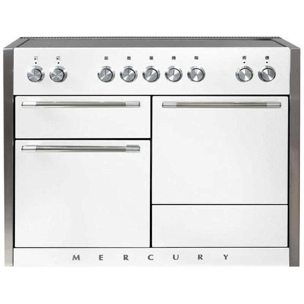 AGA 48-inch Mercury Induction Range with True European Convection AMC48IN-WHT IMAGE 1