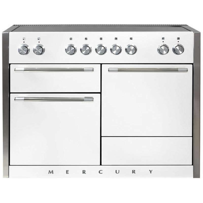 AGA 48-inch Mercury Induction Range with True European Convection AMC48IN-WHT IMAGE 1