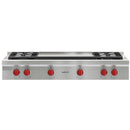Wolf 48-inch Gas Rangetop SRT484DG IMAGE 1