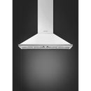 Smeg 48-inch Portofino Aesthetic Wall Mount Range Hood KPF48UWH IMAGE 2