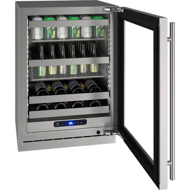 U-Line 5.2 cu. ft. Freestanding Beverage Centre UHBV524-SG41A IMAGE 1