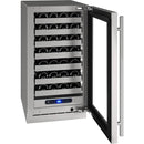 U-Line Captain 3.7 cu. ft. 35-bottle Freestanding Wine Cooler UHWC518-SG01A IMAGE 3
