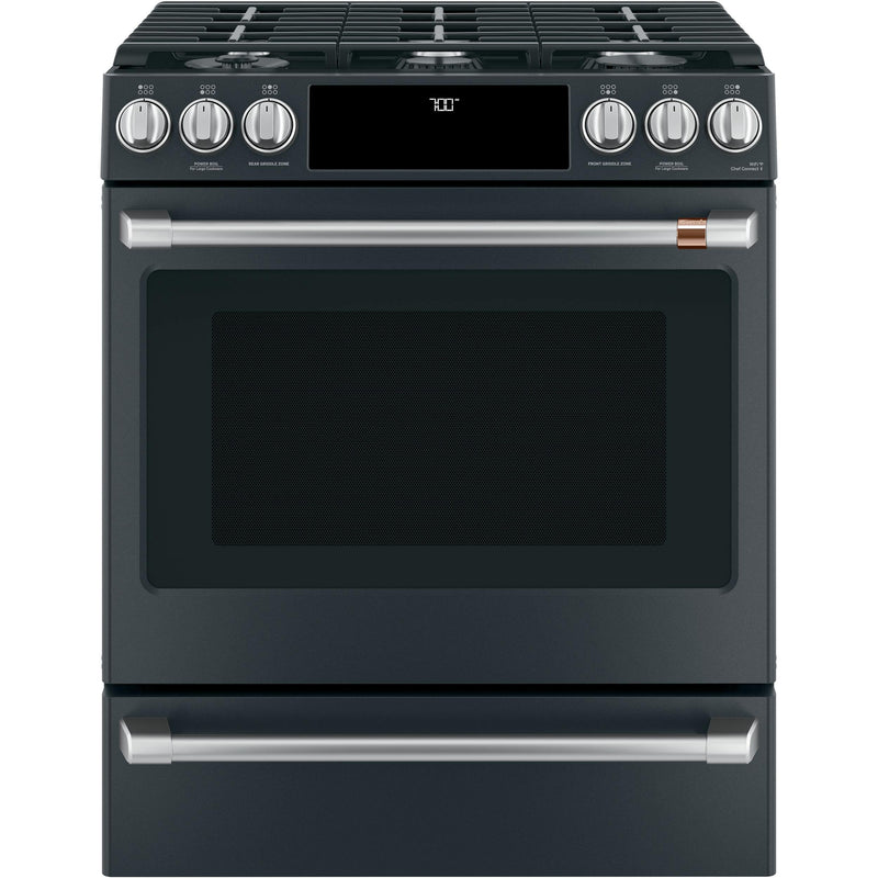 Café 30-inch Slide-In Gas Range with WiFi Connect CCGS700P3MD1 IMAGE 1