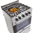 Unique Appliances 24-inch Freestanding Gas Range UGP-24V PC1 S/S IMAGE 8