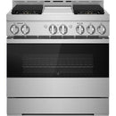JennAir 36-inch Freestanding Gas Range with JennAir® Culinary Centre JGRP536HM IMAGE 1