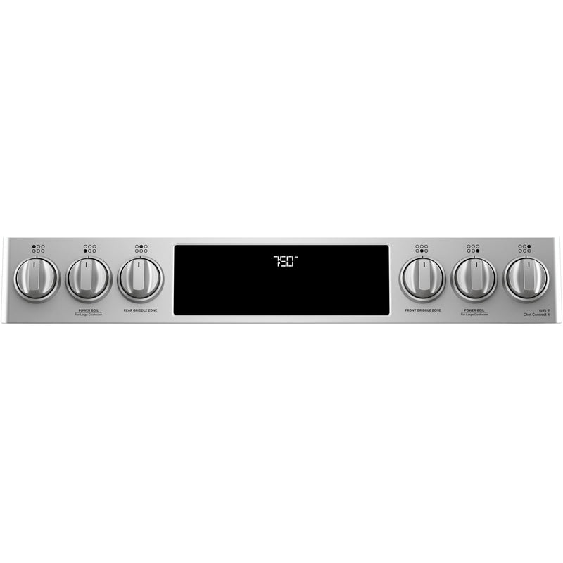 Café 30-inch Slide-in Gas Double Oven Range with Convection Technology CCGS750P2MS1 IMAGE 7