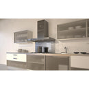 Faber 36-inch Stilo Wall Mount Range Hood with VAM STIL36BSV IMAGE 2