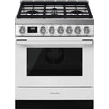 Smeg 30-inch Freestanding Gas Range with CPF30UGGWH IMAGE 1