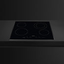 Smeg 24-inch Built-in Electric Cooktop SEU244ETB IMAGE 2