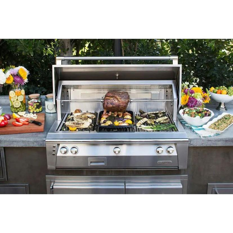 Alfresco 42in Luxury Gas Built-In Grill with SearZone ALXE-42SZ-NG IMAGE 4