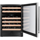 Cavavin 46-Bottle Classika Collection Wine Cellar with 2 Temperature Zones C-050WDZ-V4 IMAGE 4