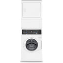 Huebsch Stacked Washer/Dryer Gas Laundry Center with Eco Cycle ZTGE9ASP096CW01 IMAGE 1