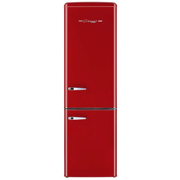 Unique Appliances 21.6-inch, 8.7 cu.ft. Freestanding Bottom Freezer Refrigerator with Wine Racks UGP-275L CR AC IMAGE 1