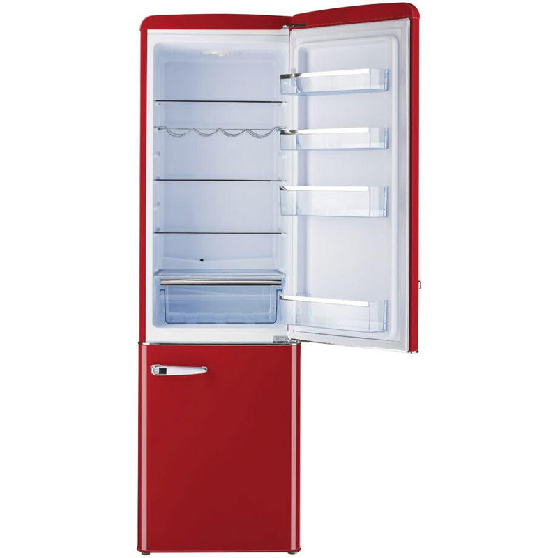 Unique Appliances 21.6-inch, 8.7 cu.ft. Freestanding Bottom Freezer Refrigerator with Wine Racks UGP-275L CR AC IMAGE 3