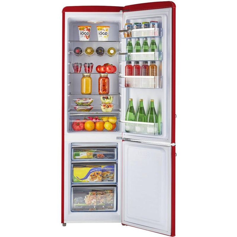 Unique Appliances 21.6-inch, 8.7 cu.ft. Freestanding Bottom Freezer Refrigerator with Wine Racks UGP-275L CR AC IMAGE 5