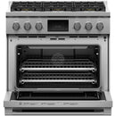 Fisher & Paykel 36-inch Freestanding Dual-Fuel Range with 6 Burners RDV3-366-L IMAGE 2