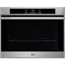 AEG 30-inch Built-in Wall Oven with ThermiC° Hot Air Cooking Technology B3007BLG IMAGE 1