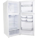 Danby 23.4-inch, 10.1 cu. ft. Top Freezer Refrigerator DFF101B2WDB IMAGE 3
