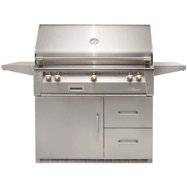 Alfresco 42in Luxury Gas Grill with Refrigerated Cart ALXE-42R-NG IMAGE 1