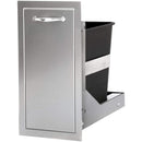 Artisan Outdoor Single Bin Trash Center ARTP-TC-15SC IMAGE 1