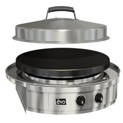evo Affinity 25G Built-In Gas Flat Top Grill 10-0095-NG IMAGE 1