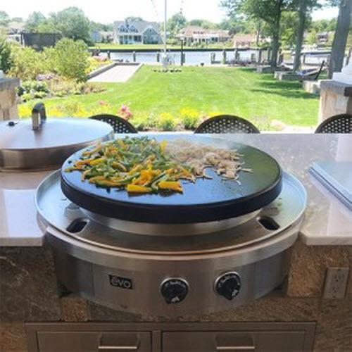evo Affinity 25G Built-In Gas Flat Top Grill 10-0095-LP IMAGE 3