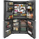  Café 36-inch, 27.4 cu. ft. French 4-Door Refrigerator CQE28DM5NS5 IMAGE 5