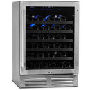  Wine Cell'R 46-Bottle Diamond Cellar with Door Lock WC46SSTSZ5 IMAGE 2