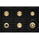 Dacor 36-inch Freestanding Dual Fuel Range with 7" LCD Control Panel DOP36M86DLM IMAGE 3