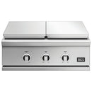 DCS Series 9 30in Built-In Gas Griddle & Double Side Burner GDSBE1-302-N IMAGE 2