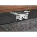 DCS Series 9 30in Built-In Gas Griddle & Double Side Burner GDSBE1-302-N IMAGE 4