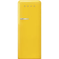  Smeg 24-inch, 9.92 cu. ft. Top Freezer Refrigerator FAB28URYW3 IMAGE 1