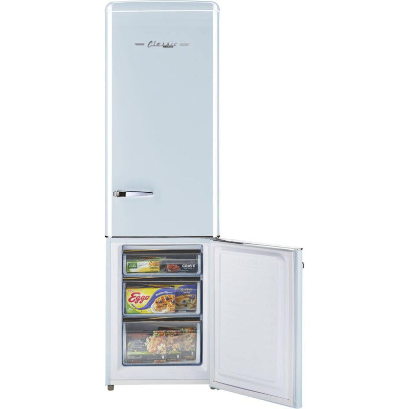 Unique Appliances 21.6-inch, 8.7 cu.ft. Freestanding Bottom Freezer Refrigerator with Wine Racks UGP-275L LB AC IMAGE 4